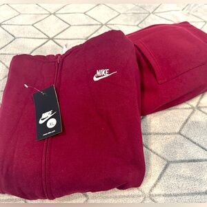 Nike Men's Fleece Set - Maroon - Size XL - NWT!